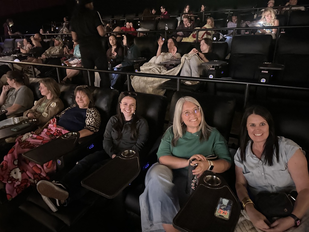 staff at the movies