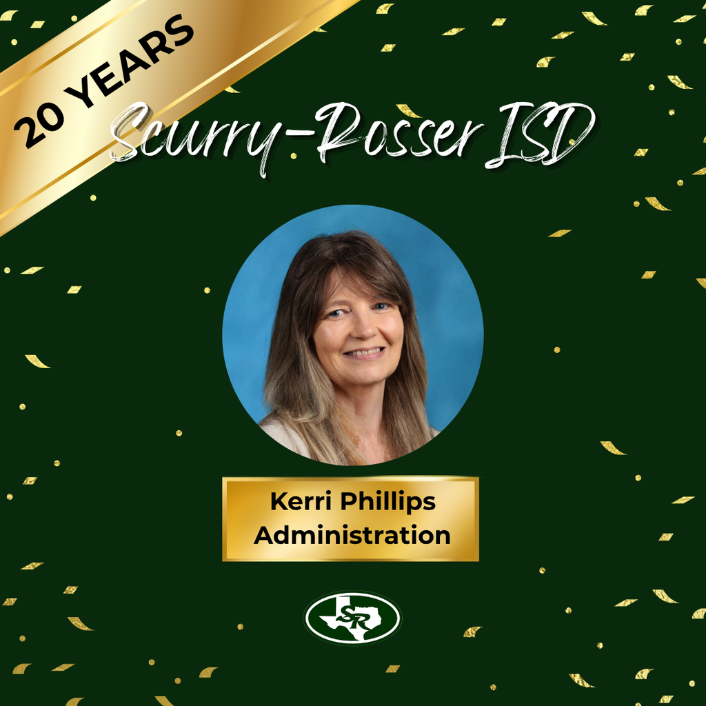 decorative image of kerri phillips with 20 years of service
