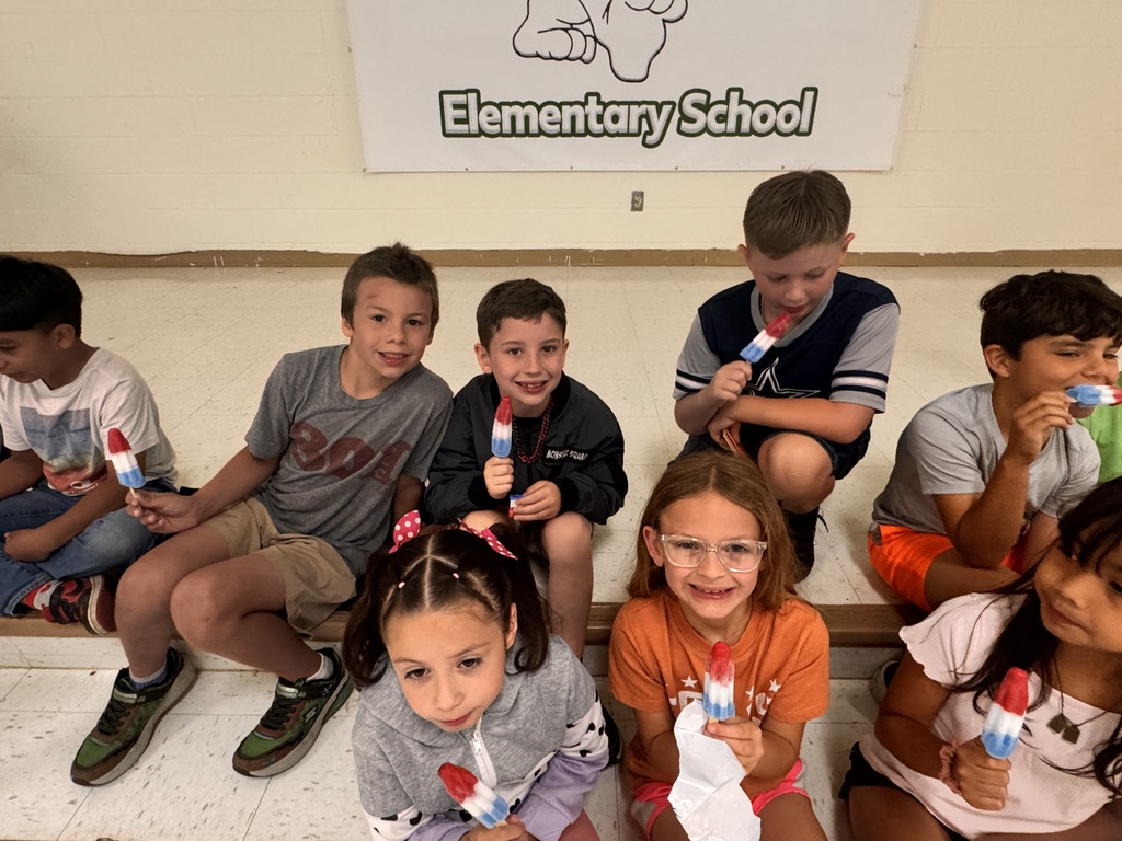 Popsicles with the Principal