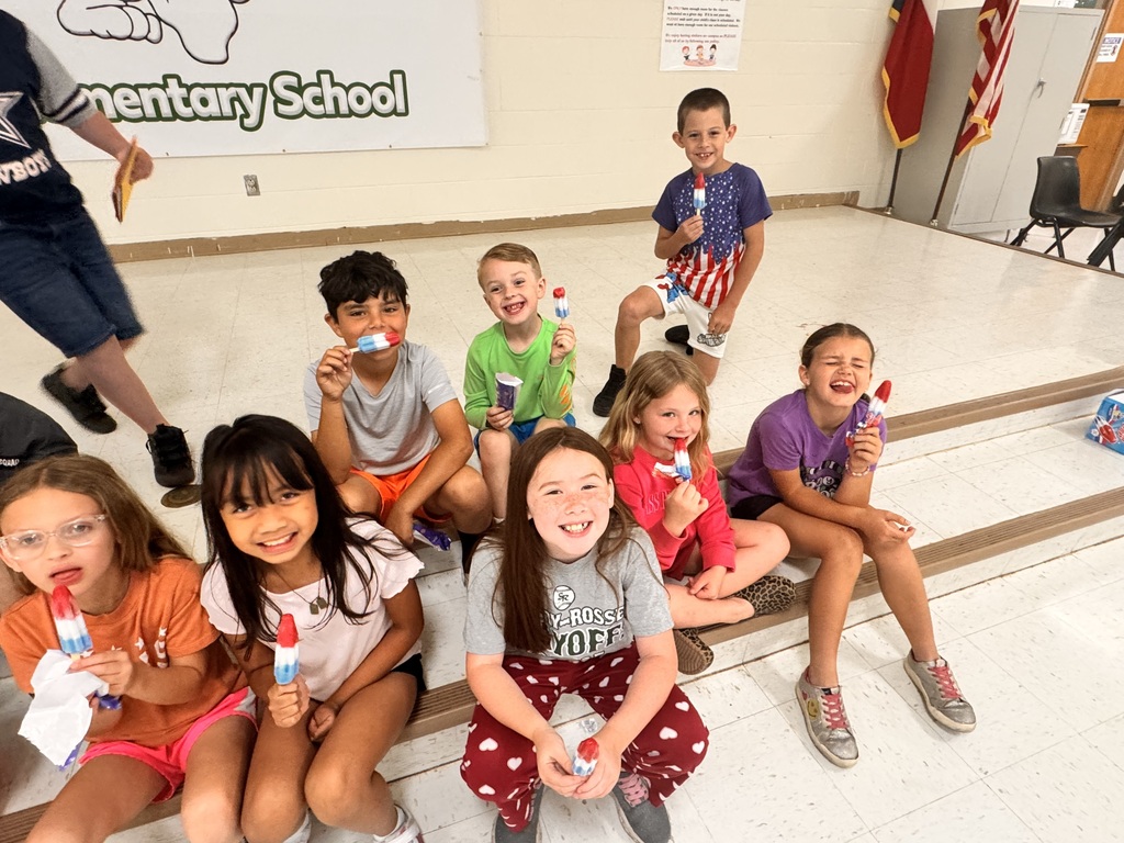 Popsicles with the Principal