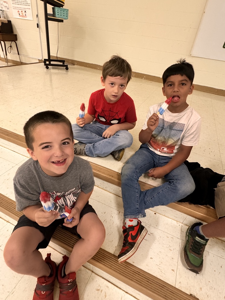 Popsicles with the Principal