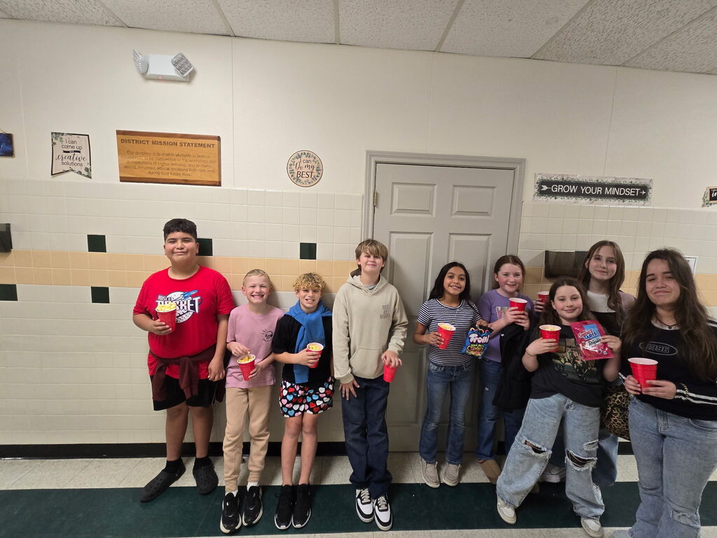 students with certificates
