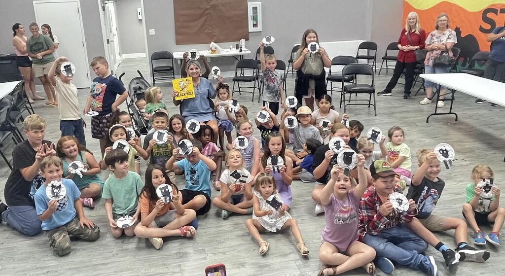 Summer reading at the library