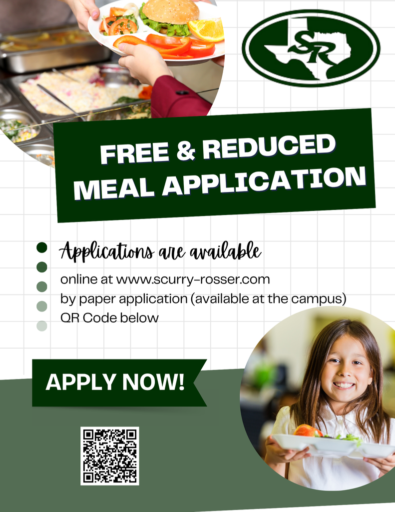english version of free and reduced meal application