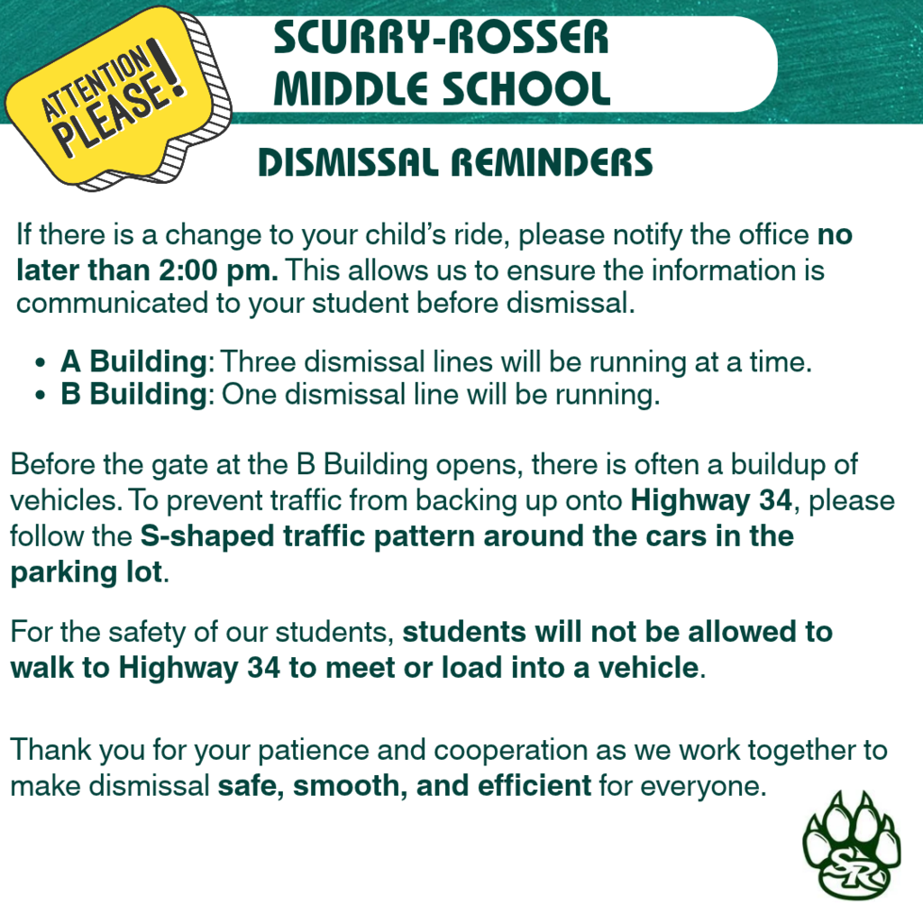 Dismissal information