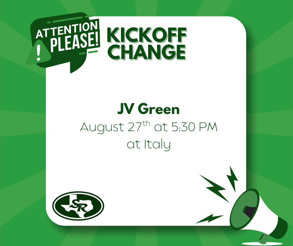 kickoff time change notice