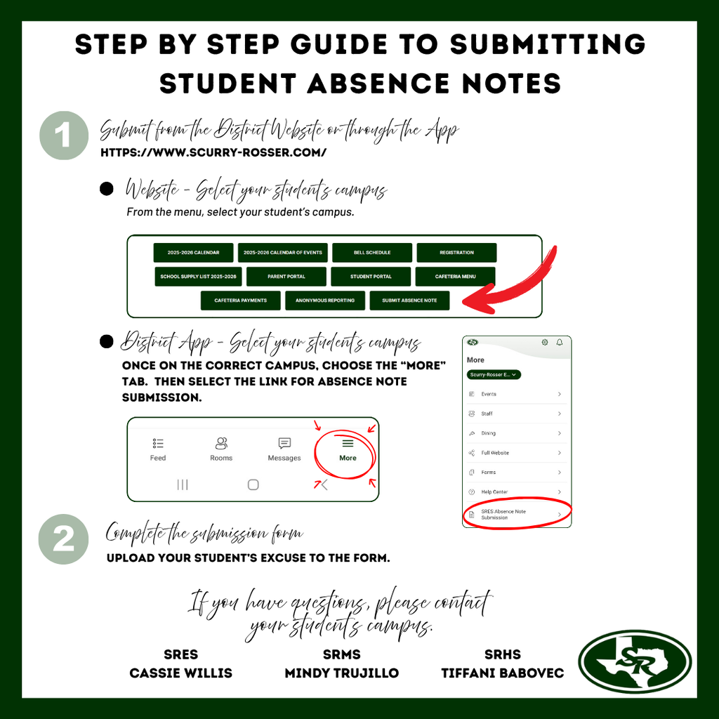 instructions for submitting dr notes