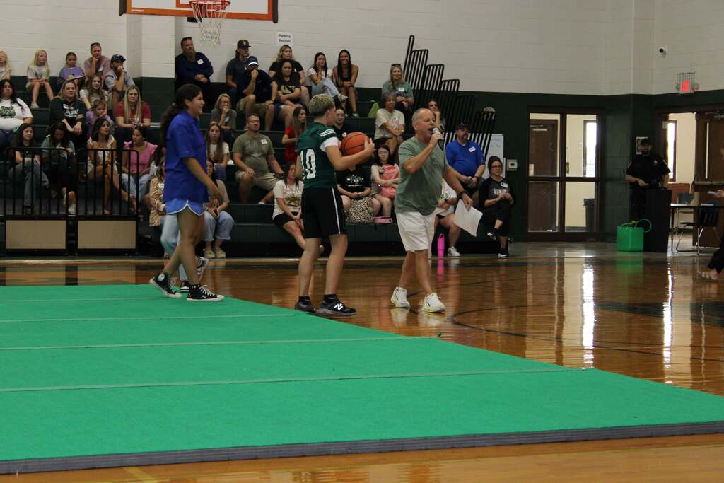 game during pep rally
