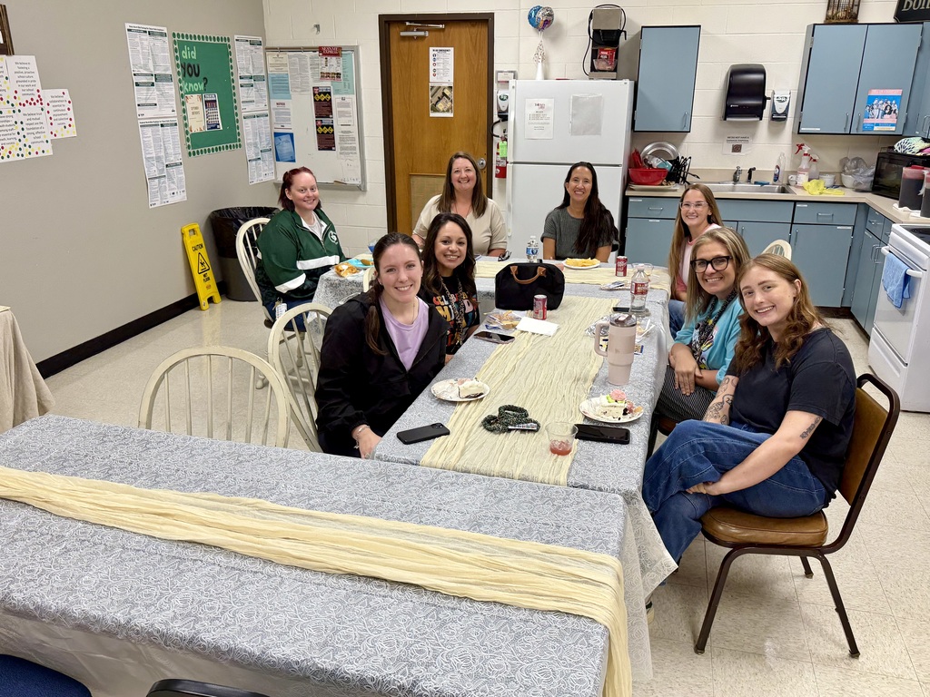 Teachers eating