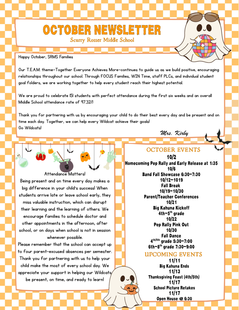 October Newsletter