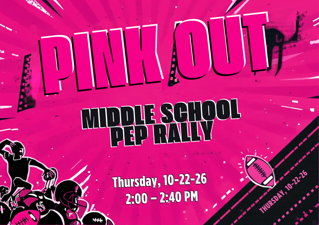 Pink Out Middle School Pep Rally