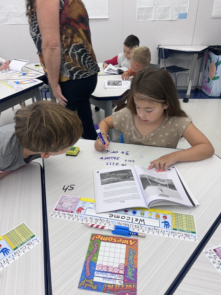 Group work in 2nd grade