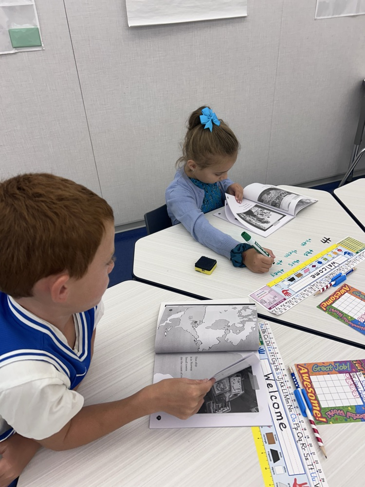 Group work in 2nd grade