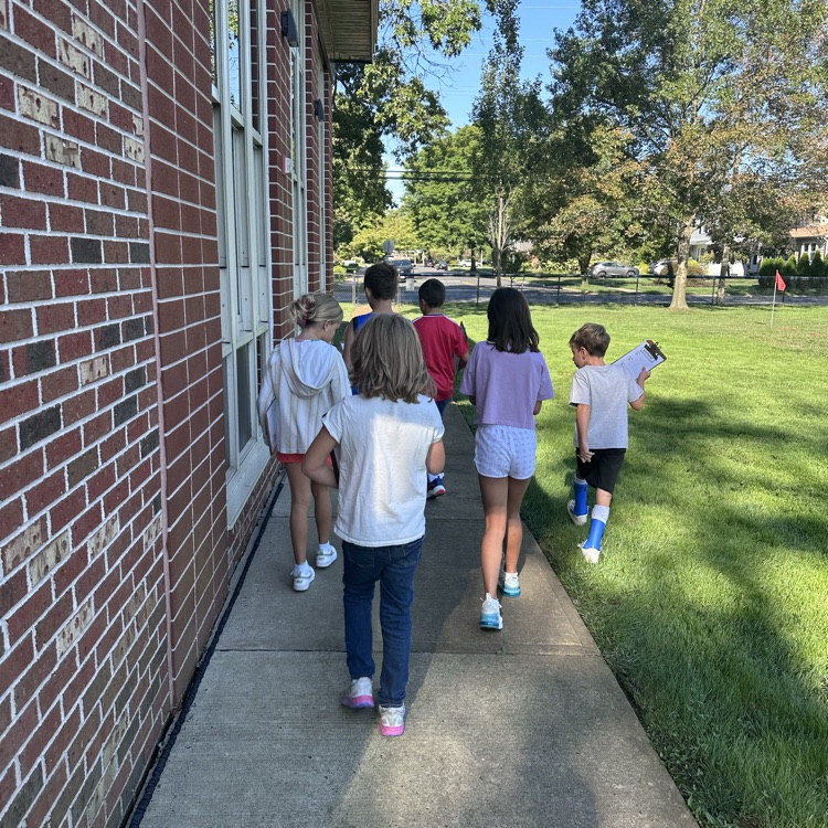 Third graders went to observe how seeds might move!