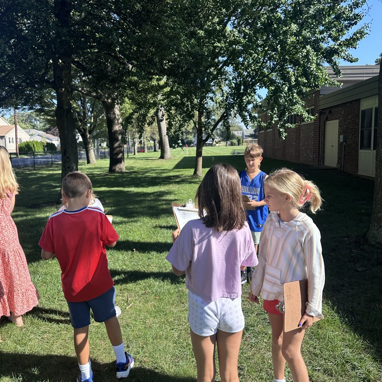 Third graders went to observe how seeds might move!