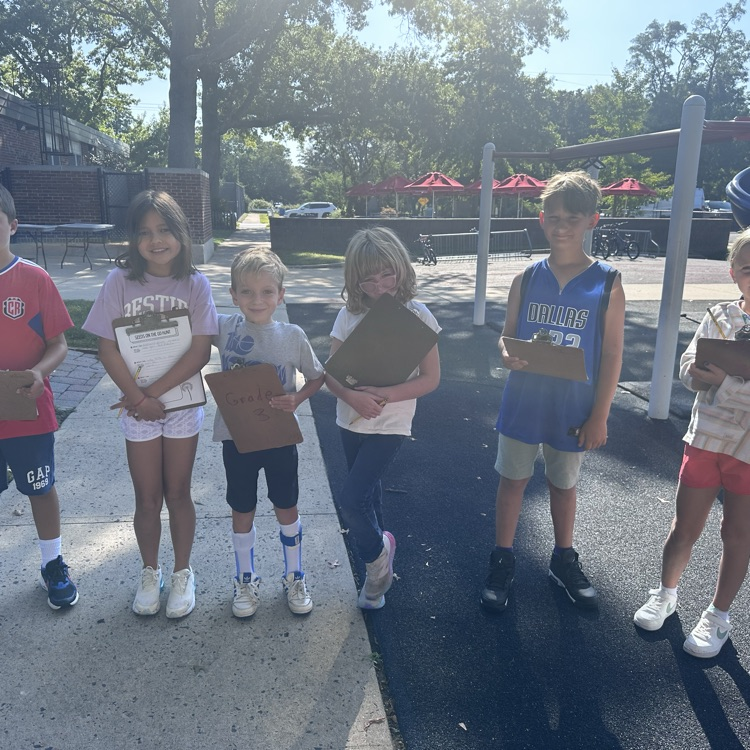 Third graders went to observe how seeds might move!