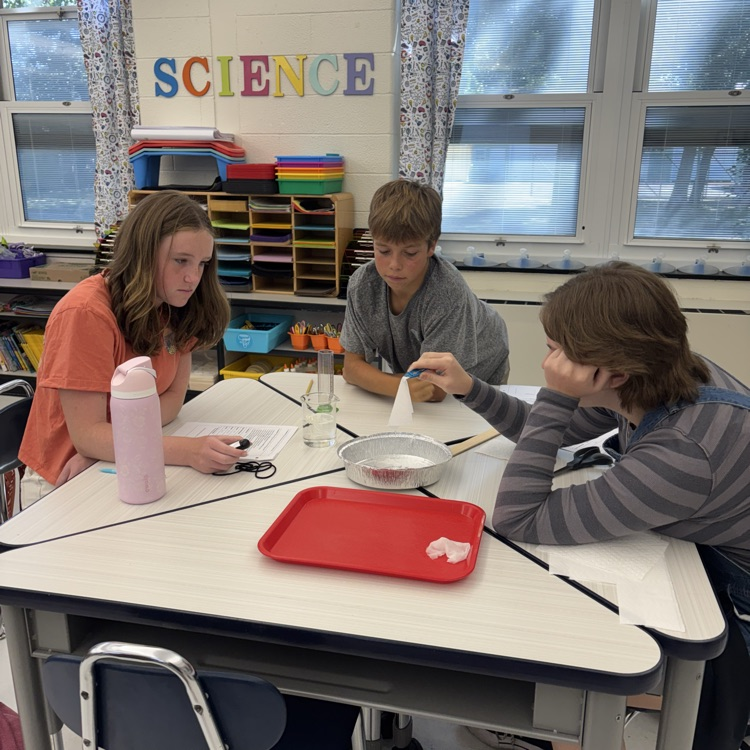 8th graders used the scientific method to develop an experiment that tested if Bounty paper towels really are the quicker picker upper!