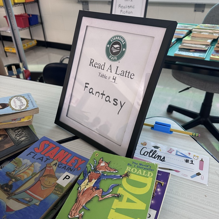 Third graders enjoyed a Starbooks Cafe to learn about all the different genres!