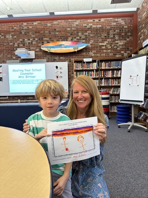 This week, during our Social-Emotional Learning (SEL) sessions, students in grades K-4 had the opportunity to get to know their school social worker and counselor, Mrs. Bittner.  Students in grades K-2 participated in activities designed to teach them about the various roles of a school counselor. Meanwhile, students in grades 3 and 4 worked collaboratively at "Counselor Camp," solving puzzles to earn s'more ingredients.