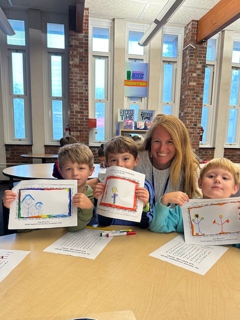 This week, during our Social-Emotional Learning (SEL) sessions, students in grades K-4 had the opportunity to get to know their school social worker and counselor, Mrs. Bittner.  Students in grades K-2 participated in activities designed to teach them about the various roles of a school counselor. Meanwhile, students in grades 3 and 4 worked collaboratively at "Counselor Camp," solving puzzles to earn s'more ingredients.