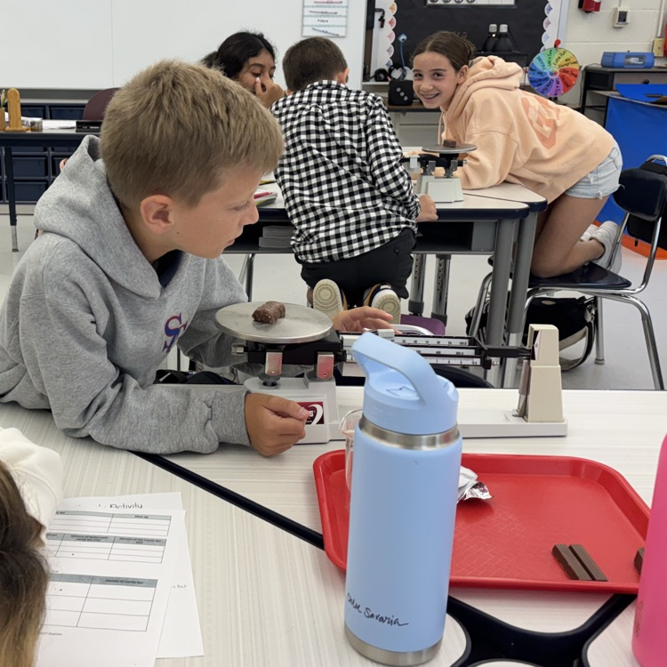 Using triple beam balances and displacement to find mass and volume…which of our favorite candy bars will have the greatest density??