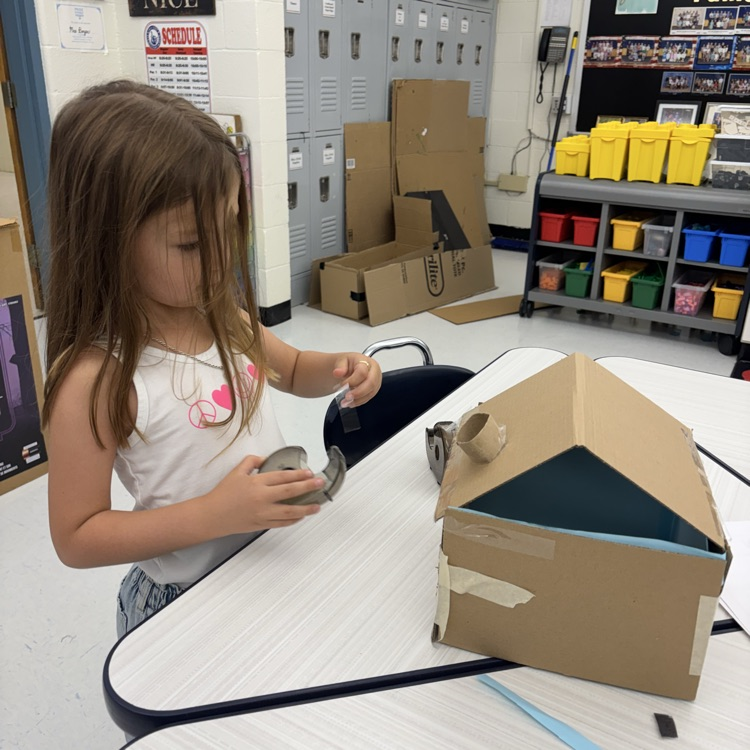 This week our second graders worked to engineer new homes for our friend, The Bad Seed! #designthinking