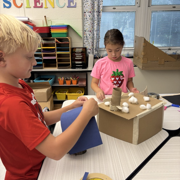This week our second graders worked to engineer new homes for our friend, The Bad Seed! #designthinking