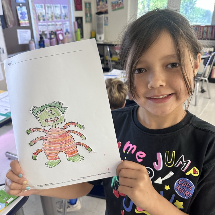 What traits will the Monsters' offspring inherit?