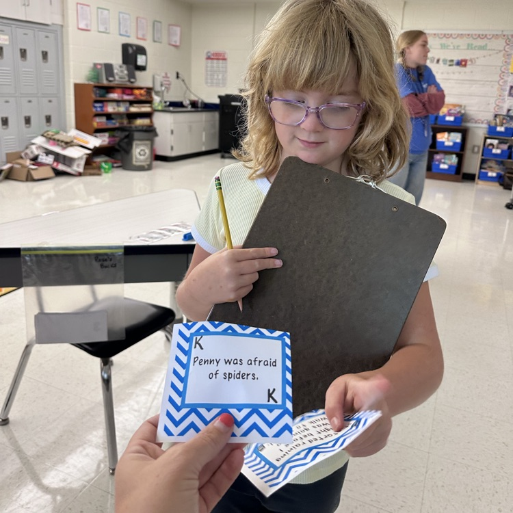 Third graders matched find the solution to the problems! They were awesome problem solvers!