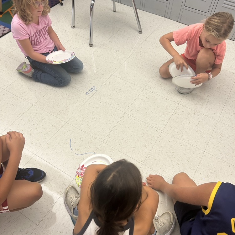 Students learned about the distributive property by building and separating arrays!