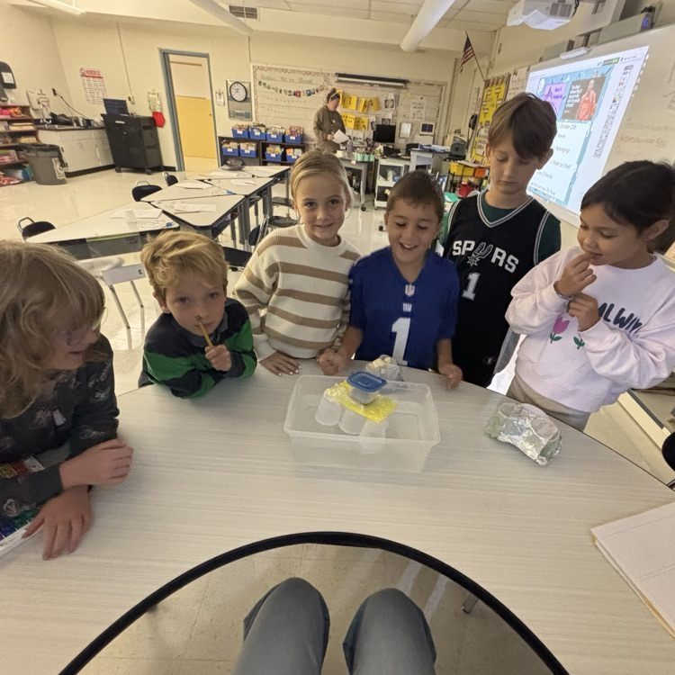 Third grade engineers designed model boats…and they successfully floated with cargo on board!