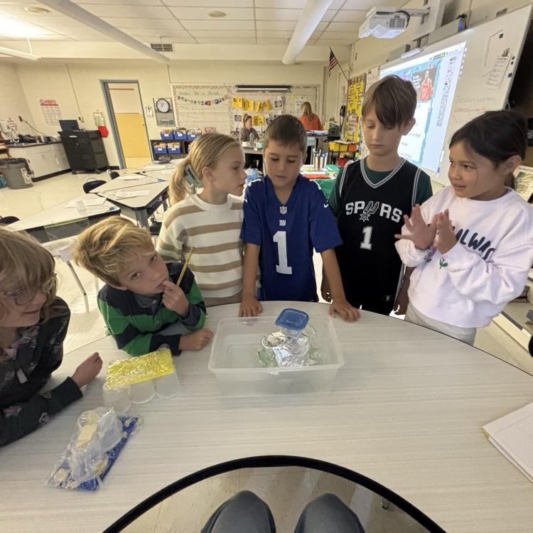 Third grade engineers designed model boats…and they successfully floated with cargo on board!
