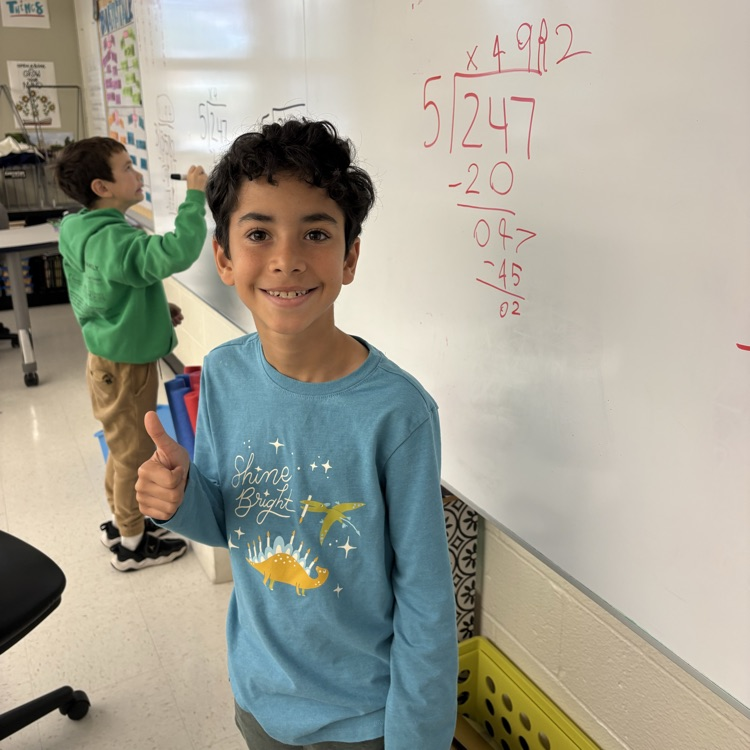 Does McDonald's Sell Cheese Burgers? YES! This fun saying is how fourth graders are mastering long division, one step at a time! 🍔➗