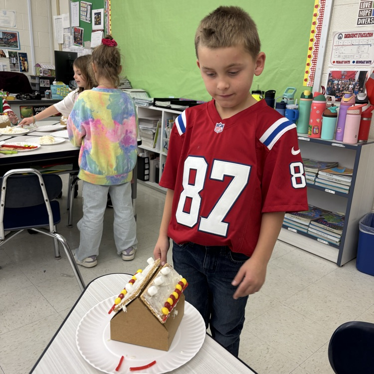 Yesterday, our second grade engineers built gingerbread houses to help us get in the holiday spirit! #stem