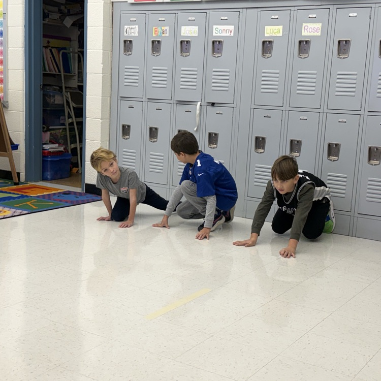 A very competitive game, girls vs. boys, steal the bacon vocabulary! I wonder who will prevail?!