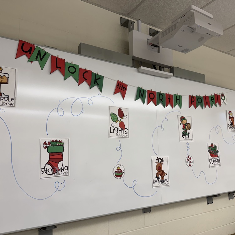 Unlock the North Pole challenge! Who will make it to Santa first?