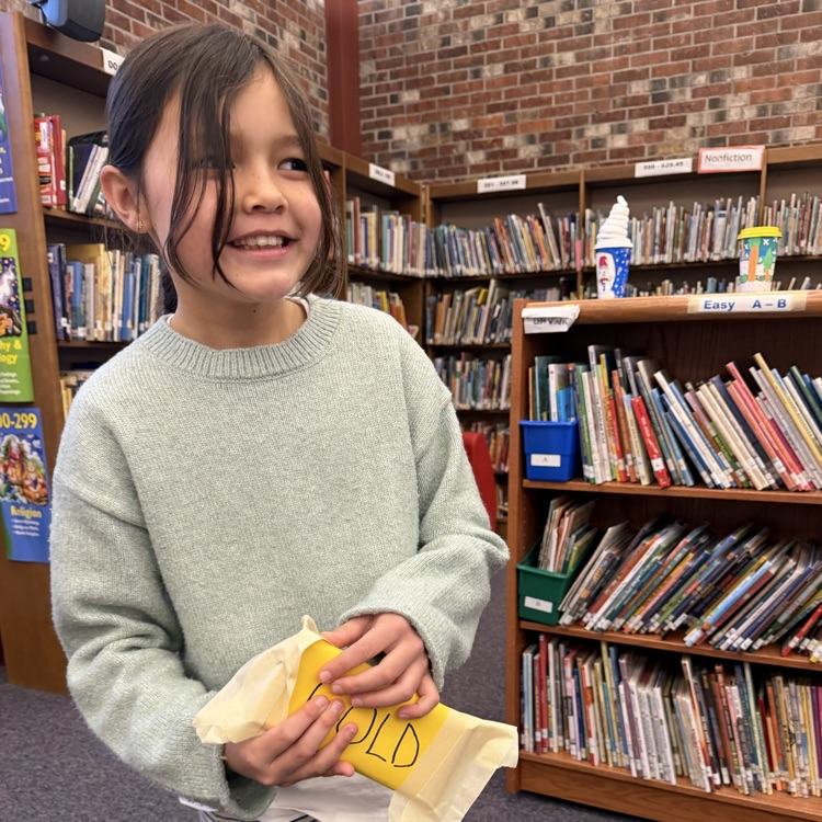 Third graders were explorers searching for gold! Who became rich?