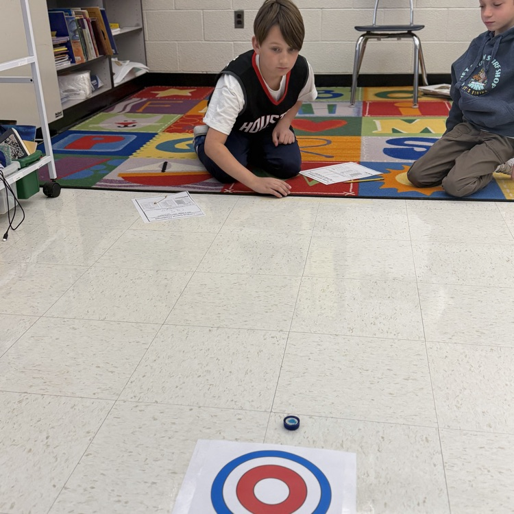 Third graders continued to explore Winter Olympic events! Today they researched how curling is played by designing and constructing a curling stone!