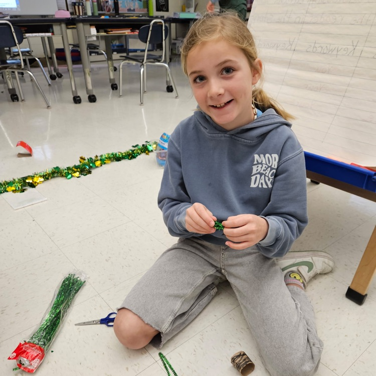 Third graders came together to make a class Leprechaun box, they are pretty confident they will catch him tomorrow!