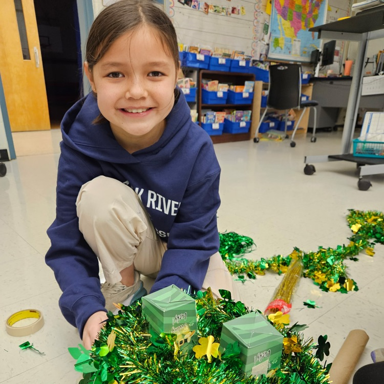Third graders came together to make a class Leprechaun box, they are pretty confident they will catch him tomorrow!