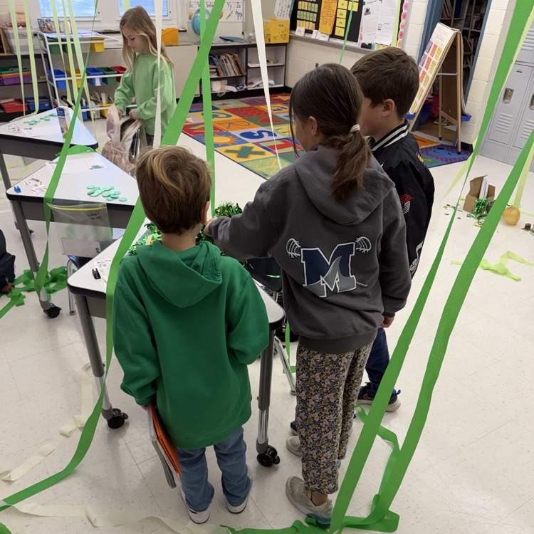 Happy Saint Patrick's Day! Unfortunately, third grade did not catch the leprechaun! 