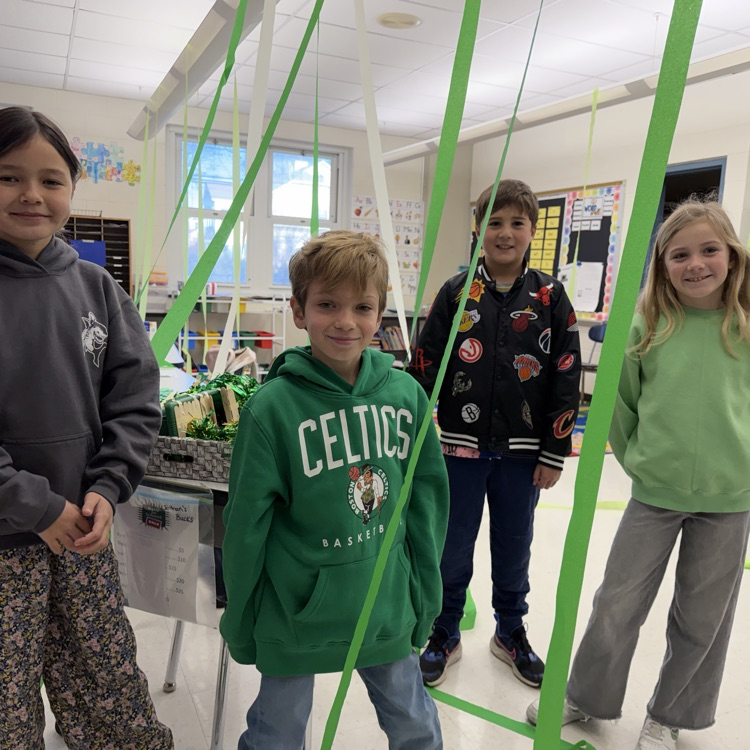 Happy Saint Patrick's Day! Unfortunately, third grade did not catch the leprechaun! 