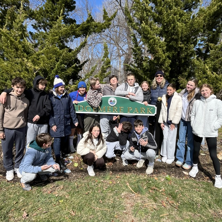 Our 7th grade science class has been studying ecosystems and biodiversity. Working together with the Sea Girt Conservancy, our students made milkweed seed bombs and dispersed them in Edgemere Park to help attract pollinators to the park  