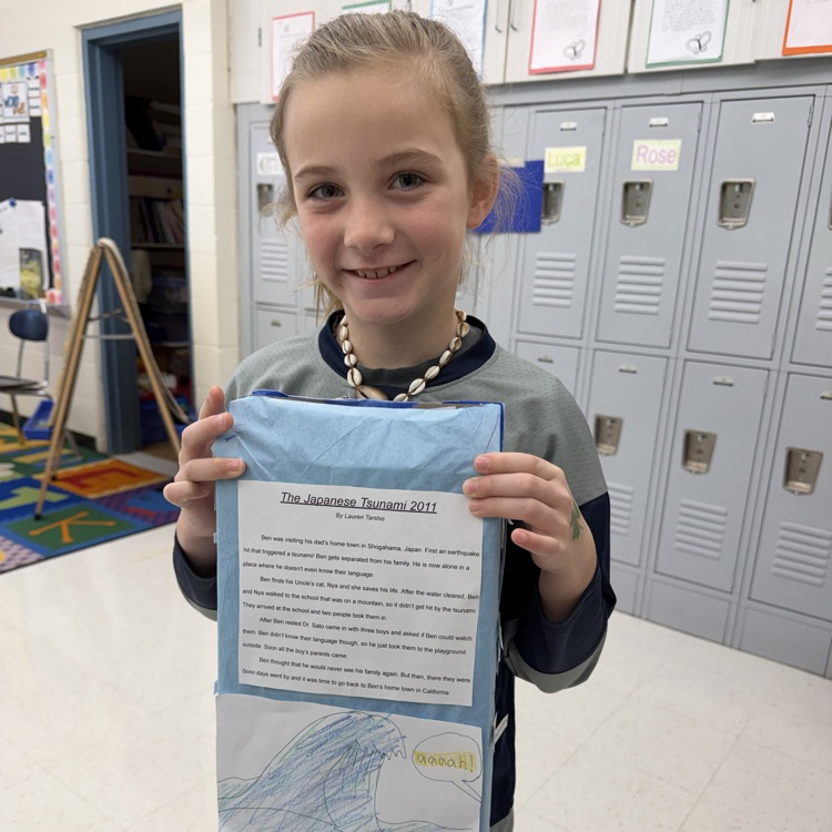 Third graders shared their cereal box book reports! Inspiring their classmates to try out a new book!