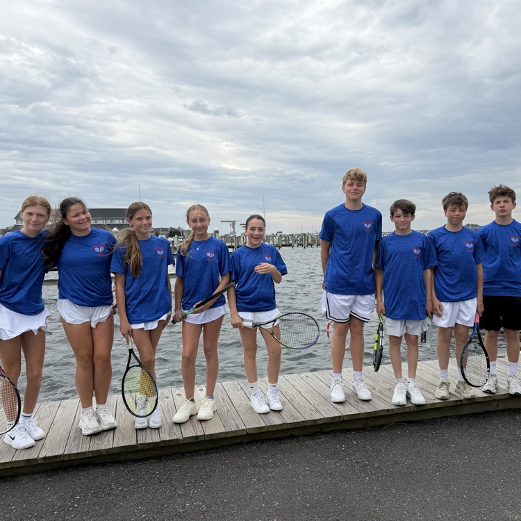 Sea Girt tennis team played their first match today against Bay Head!! They pulled out their first win! 