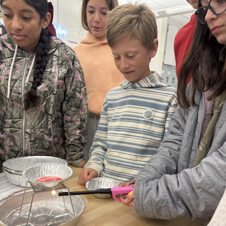 What’s the best way to learn about the rock cycle? By simulating the stages with candy! 6th grade has been studying the geosphere and the impact of Earth’s convection currents on rocks and minerals.