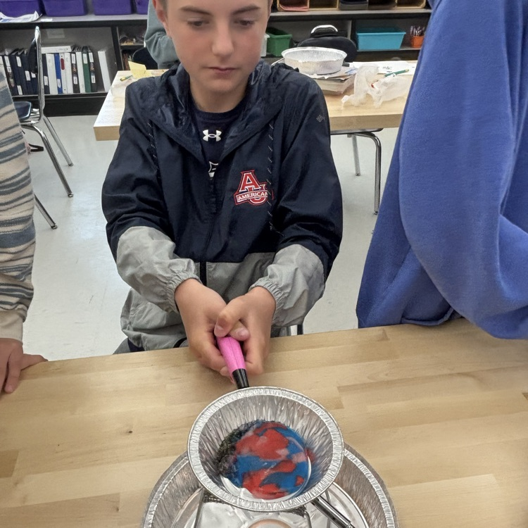 What’s the best way to learn about the rock cycle? By simulating the stages with candy! 6th grade has been studying the geosphere and the impact of Earth’s convection currents on rocks and minerals.
