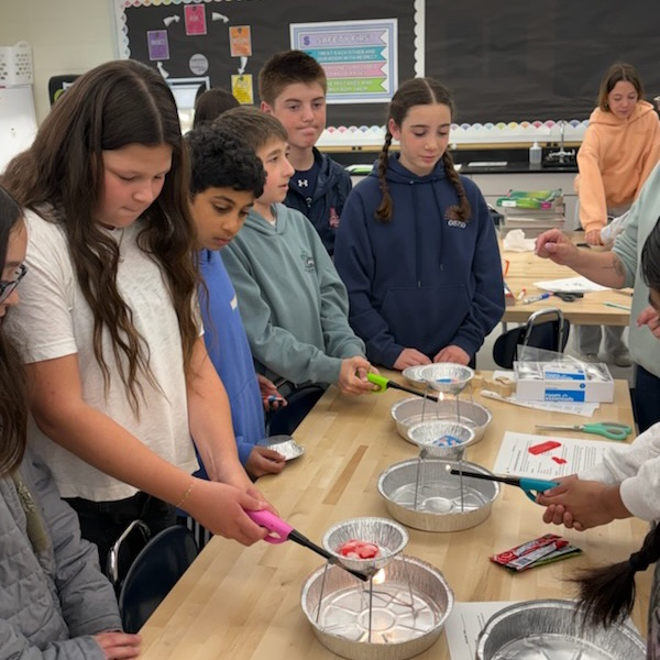 What’s the best way to learn about the rock cycle? By simulating the stages with candy! 6th grade has been studying the geosphere and the impact of Earth’s convection currents on rocks and minerals.