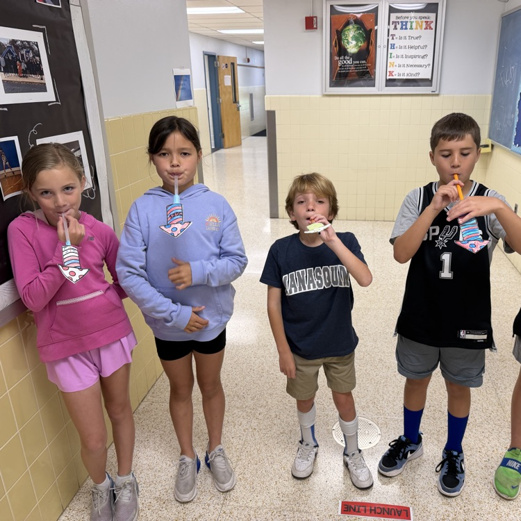 Who's firework can travel the farthest? #thirdgrade #boom