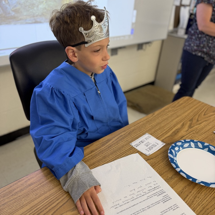 Third graders traveled back in time to the days before the American Revolution! Students experienced what it was like when the King of England placed taxes on the colonists!
